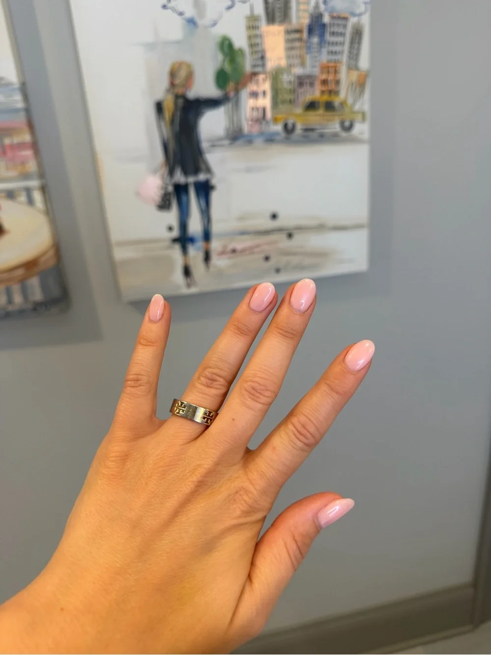 Tory Burch polished gold